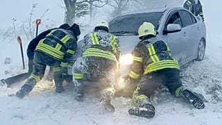 Tödliche Winterstürme in der Ukraine - besonders betroffen ist die Region Odessa
