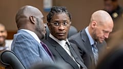 Young Thug attends a hearing on the YSL case in Atlanta on Dec. 22, 2022.