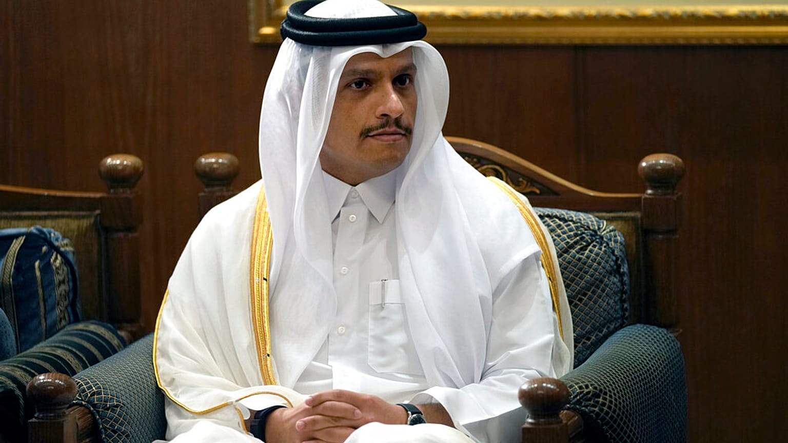 رئيس الوزراء القطري الشيخ محمد بن عبد الرحمن آل ثاني.