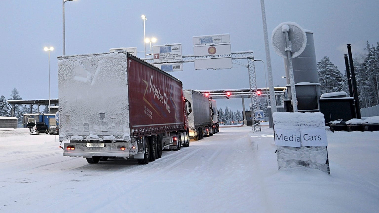 Frontière entre la Finlande et la Russie