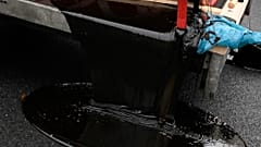 مكان احتجاج لنشطاء منظمة السلام الأخضر البيئيةأمام المستشارية في برلين.
