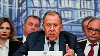 Szergej Lavrov Moszkvában, november 8.