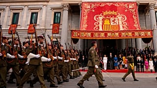Acto en el que la princesa Leonor juró la Constitución el 31 de octubre de 2023
