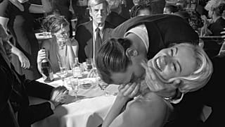 “George Plimpton and Devotees, Elaine's New York," January 1999