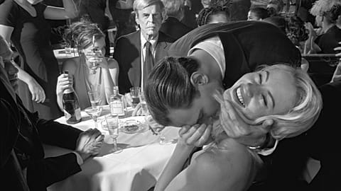 “George Plimpton and Devotees, Elaine's New York," January 1999