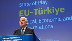 Der Hohe Vertreter für die Außenpolitik der EU, Josep Borrell, kündigt neue Pläne zur Wiederbelebung der Beziehungen zur Türkei an
