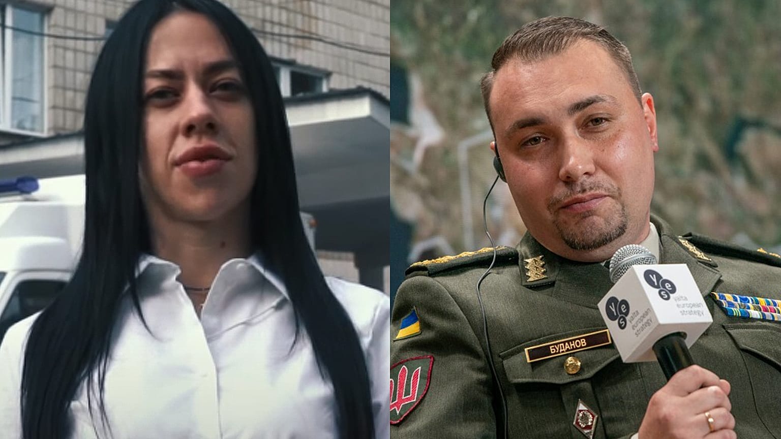 Marianna Budanova und Kyrylo Budanov, der Leiter des ukrainischen Geheimdienstes.