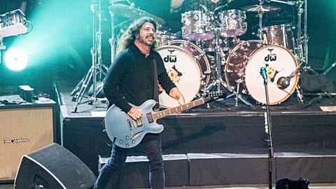 Dave Grohl of Foo Fighters performs during an Austin City Limits live taping on Thursday, Oct. 12, 2023, in Austin, Texas.