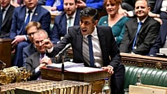 Ο Ρίσι Σούνακ απευθύνεται στο Βρετανικό Κοινοβούλιο