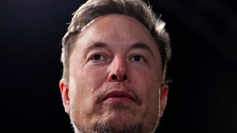 Tesla and SpaceX's CEO Elon Musk attends the AI Safety Summit at Bletchley Park, on Wednesday, November 1, 2023.