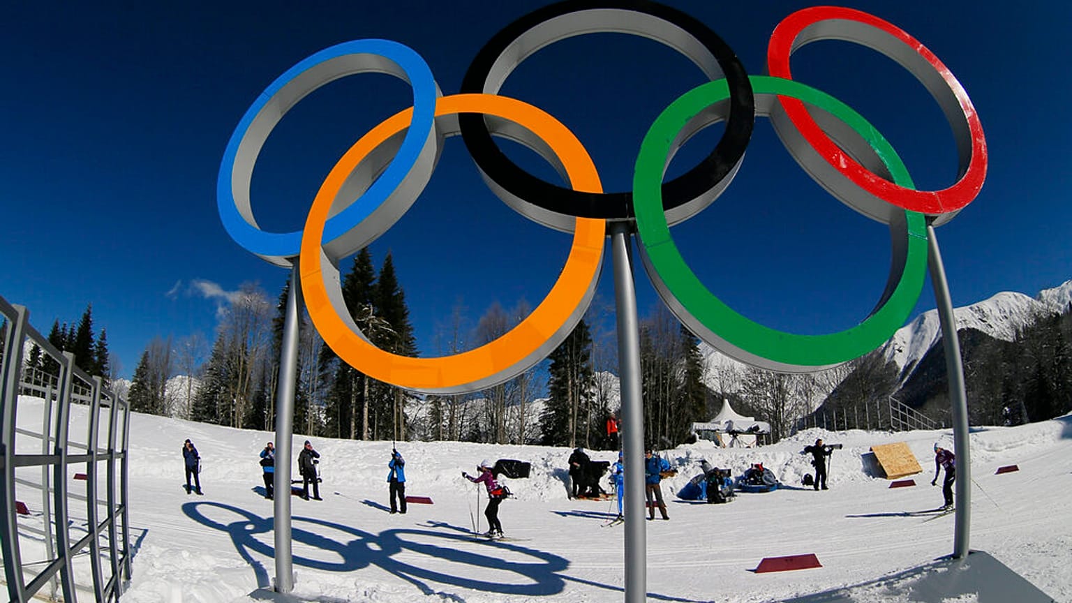 Síelők a szocsi-i téli olimpiai játékokon 2014-ben