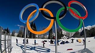Síelők a szocsi-i téli olimpiai játékokon 2014-ben