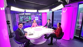 Méabh Mc Mahon with Rebecca Christie, Pedro Marques and