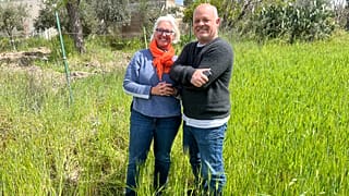 Brian and Beth Wilbur, who were born in New Hampshire, are unabashedly in love with their new home in Sicily.