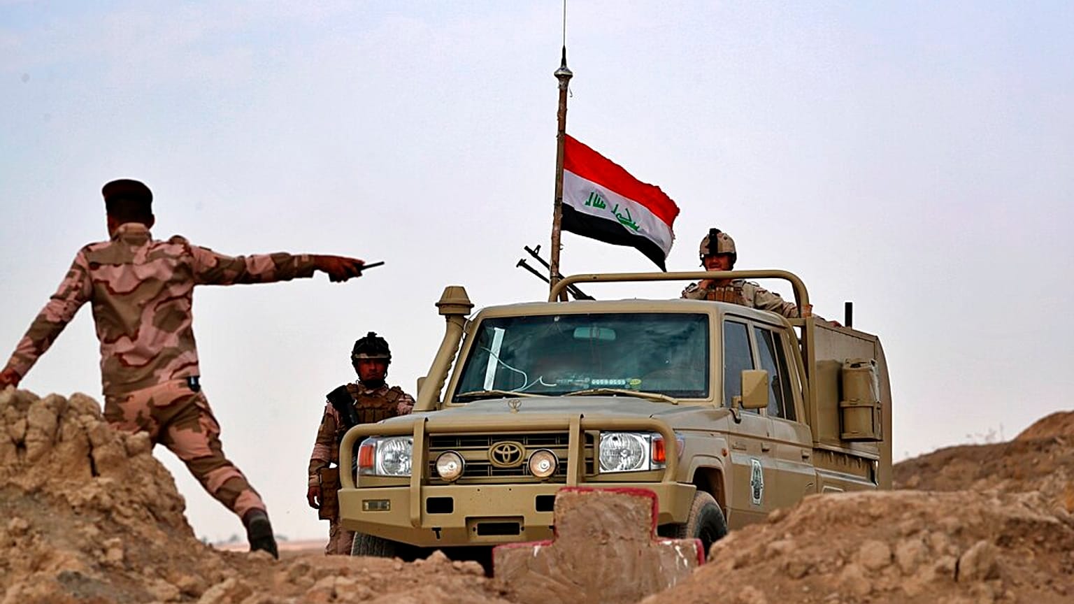 صورة تعبيرية لقوات عراقية أثناء مواجهة تنظيم الدولة