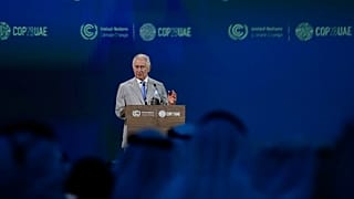 الملك تشارلز الثالث يلقي كلمته في المؤتمر