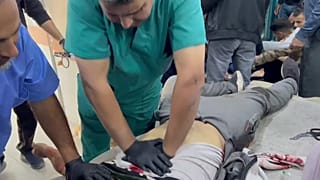 انتشار الجثث في مستشفيات غزة