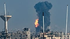 Последствия израильского удара по Рафаху, сектор Газа, 1 декабря 2023 года.