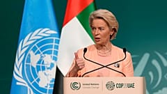 Ursula von der Leyen en la COP28 en Dubái, el 1 de diciembre de 2023.