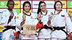 Le medagliate della categoria donne -52 kg