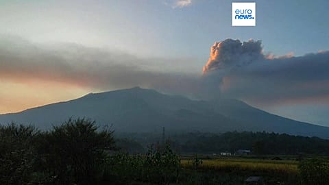 Indonesia's Mount Marapi volcano 