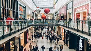A UK shopping centre.
