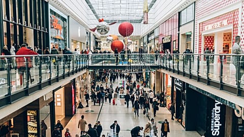A UK shopping centre.