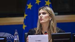 Archív fotó: Eva Kaili, még az Európai Parlament alelnökent