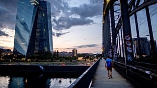 The European Central Bank is pictured in Frankfurt, Germany, Wednesday, July 26, 2023.