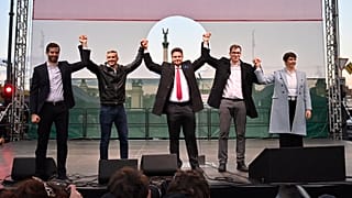 Márki-Zay Péter ellenzéki miniszterelnök-jelölt és a 2022-es előválasztás miniszterelnök-jelöltjei