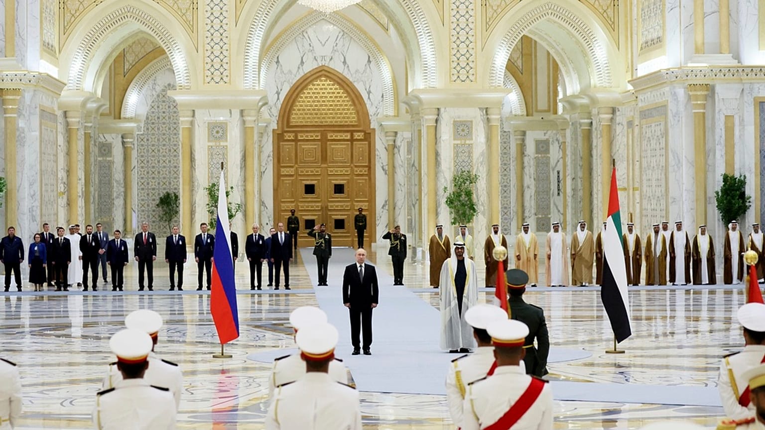 Визит Путина в ОАЭ