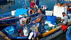 Fischerboot in Italien.