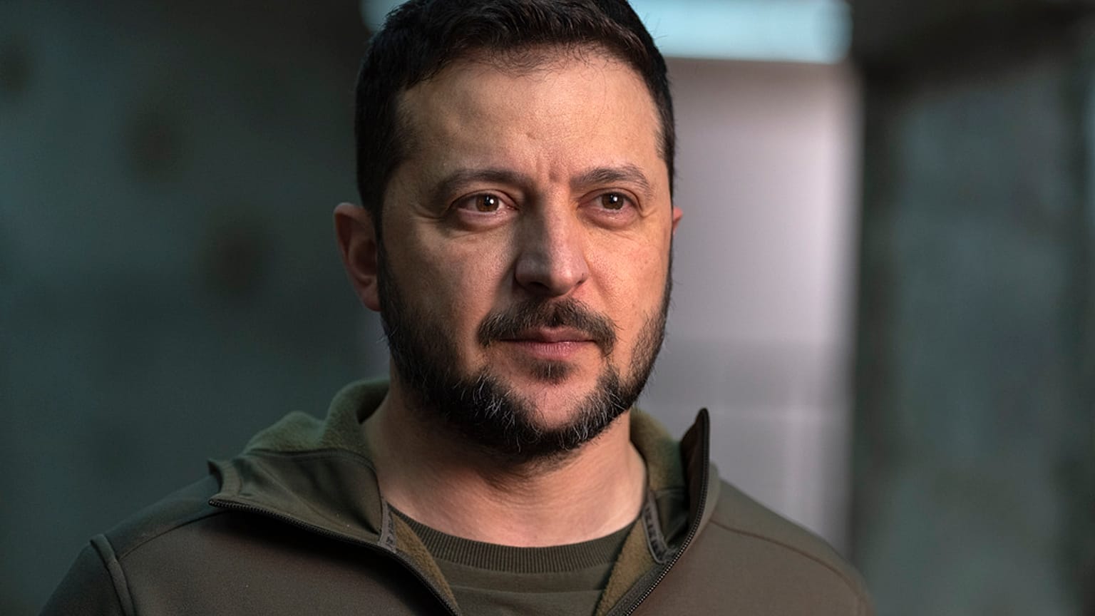 Le Président ukrainien Volodymyr Zelensky