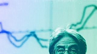 European Commissioner for Economy Paolo Gentiloni presents the Autumn 2024 Economic Forecast during a media conference at EU headquarters in Brussels, November 2023
