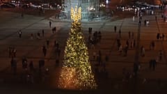 Weihnachtsbaum in Kiew