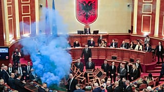 Opposition party to the ruling Albanian government has employed controversial tactics to protest what they feel is authoritarian party rule