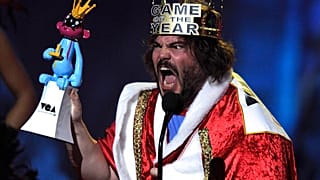 This means more! Jack Black's reaction to winning Best Voice for "Brutal Legend" at 2009 Video Game Awards is the stuff of console legend.