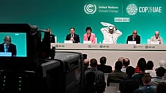 A news conference at COP28 today on ministerial pairings. 