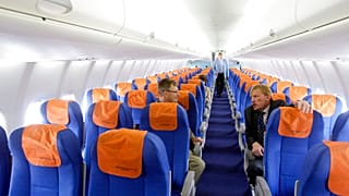 A Szuhoj-100 Szuperjet utastere 