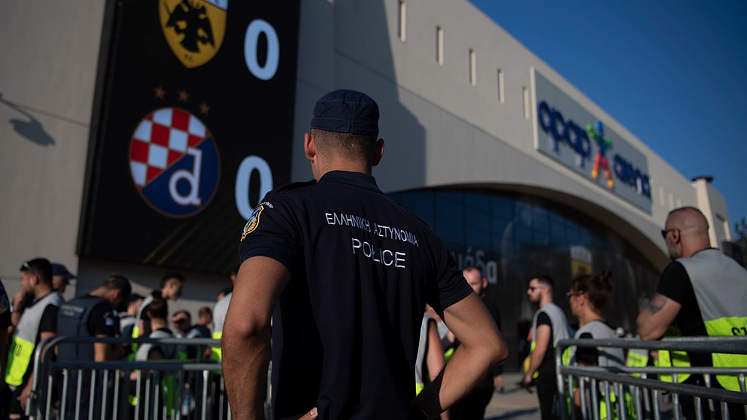 Greece football violence