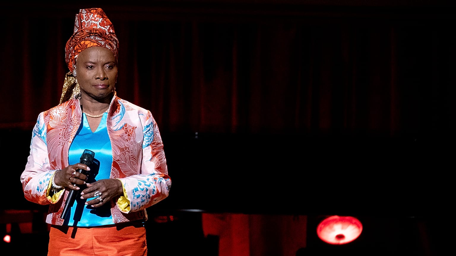 Angélique Kidjo, Embaixadora da Boa Vontade da UNICEF e cantora beninense-francesa.