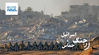 سربازان اسرائیلی در مرز غزه سنگر گرفته‌اند، ۱۱ نوامبر ۲۰۲۳ میلادی