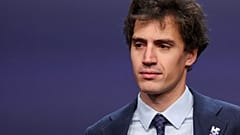 Arthur Mensch, cofounder and CEO of Mistral AI attends the UK Artificial Intelligence (AI) Safety Summit, at Bletchley Park, in Bletchley, England, Thursday, Nov. 2, 2023.
