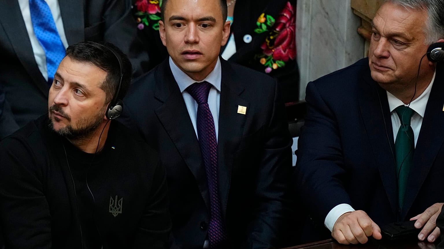 Orbán Viktor Buenos Airesben találkozott Volodimir Zelenszkij elnökkel