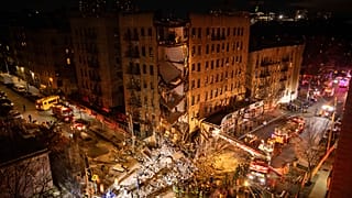 Gebäude-Einsturz in New York City