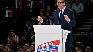 Serbiens Präsident Aleksandar Vučić
