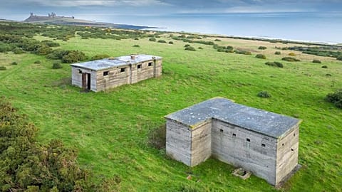 Chain Home low radar station in Craster, Northumberland. 