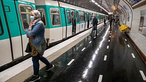 FILE -  Eight months before the Paris Olympics, concerns are increasing about the state of the transportation system in the region.