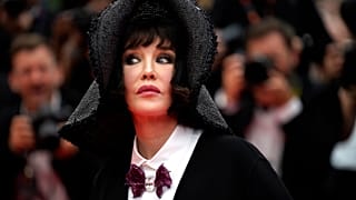 French actor Isabelle Adjani attends the 2022 Cannes Film Festival.