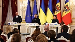 The European Council agreed to open accession negotiations with Ukraine and Moldova.